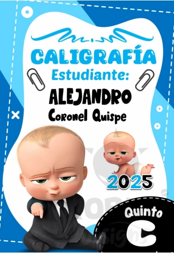 Jefe The Boss Baby Caratula